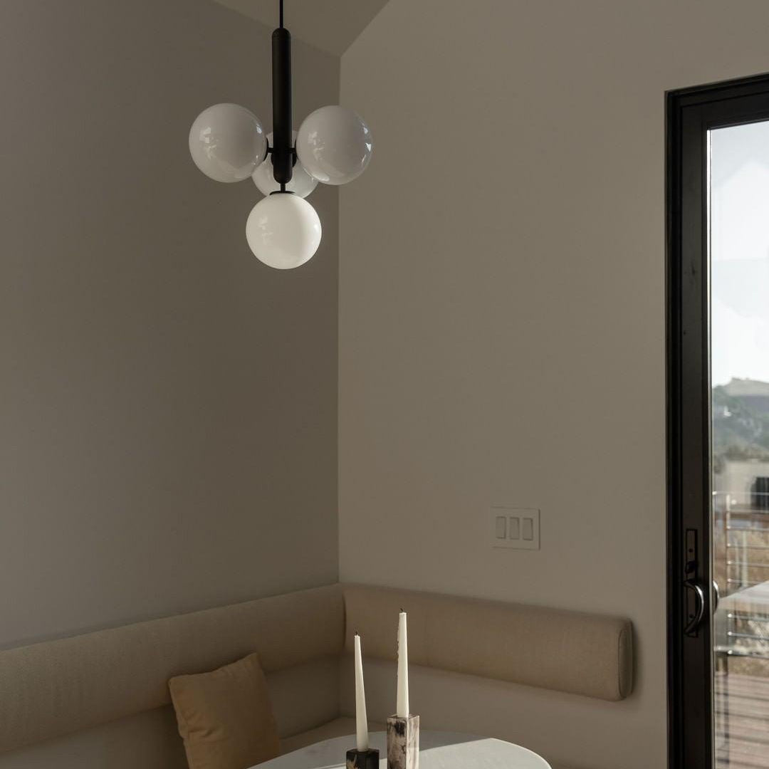 Lora | Moderne Glas-Hängelampe Kugelform Design