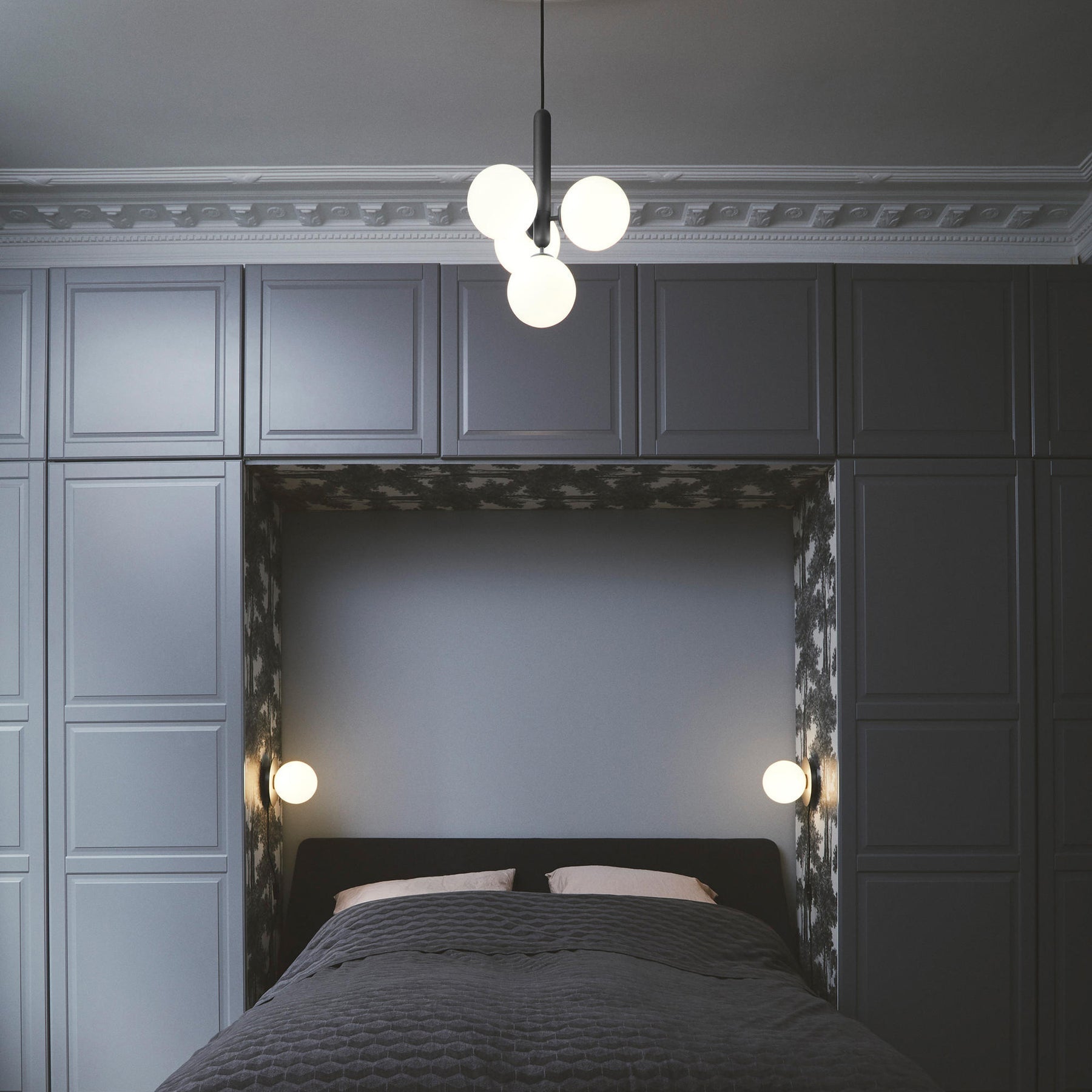 Lora | Moderne Glas-Hängelampe Kugelform Design