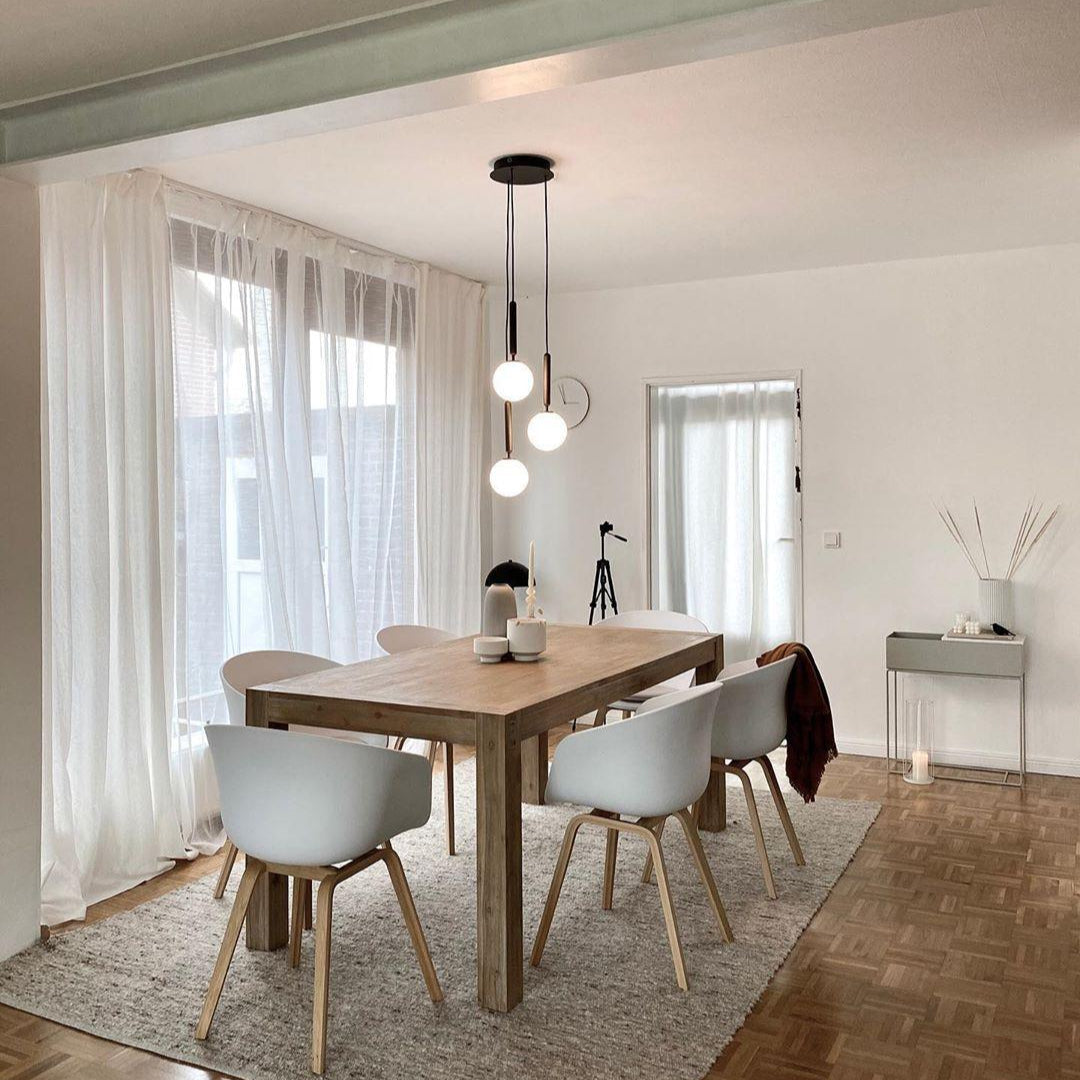 Lora | Moderne Glas-Hängelampe Kugelform Design