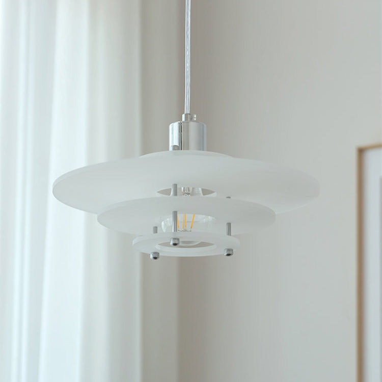 Luretta | Rote LED Pendellampe im Vintage-Look
