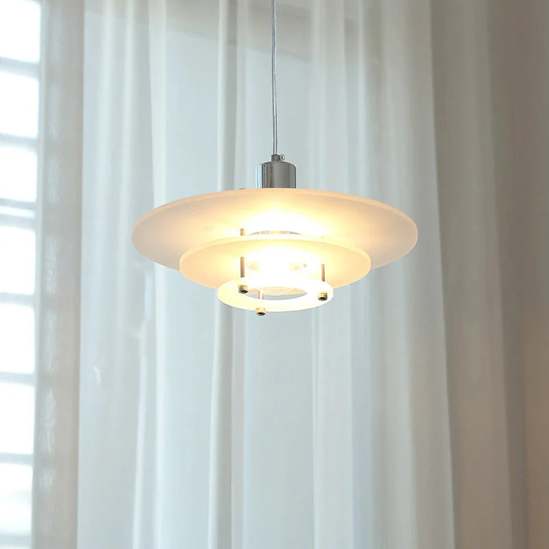 Luretta | Rote LED Pendellampe im Vintage-Look