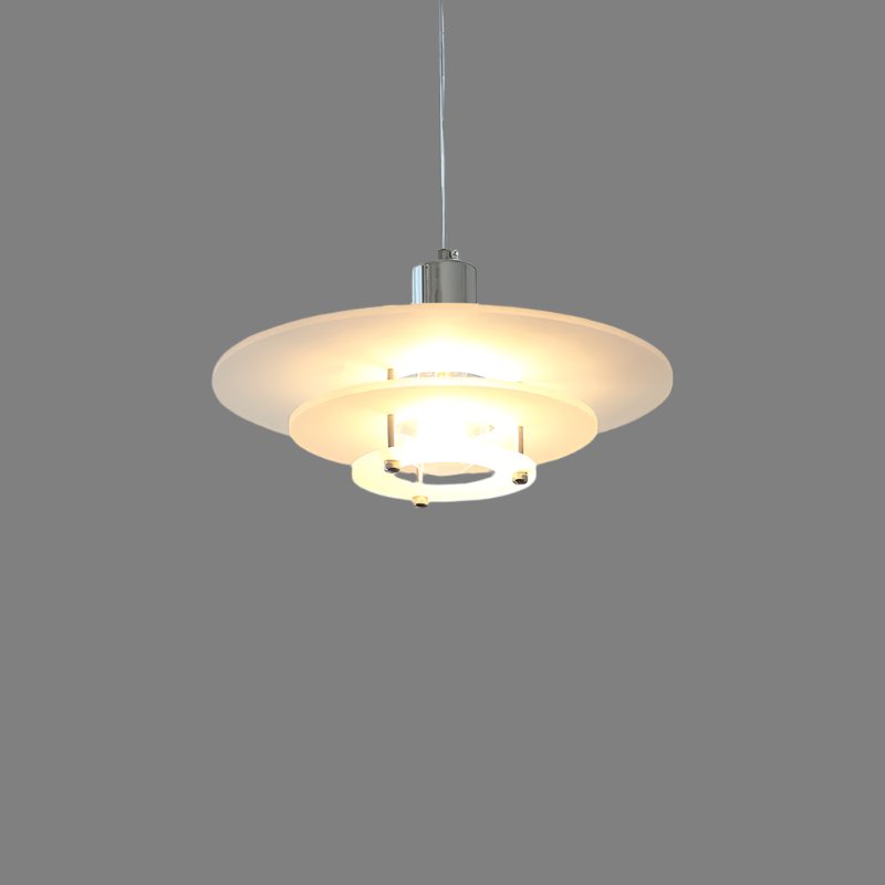 Luretta | Rote LED Pendellampe im Vintage-Look