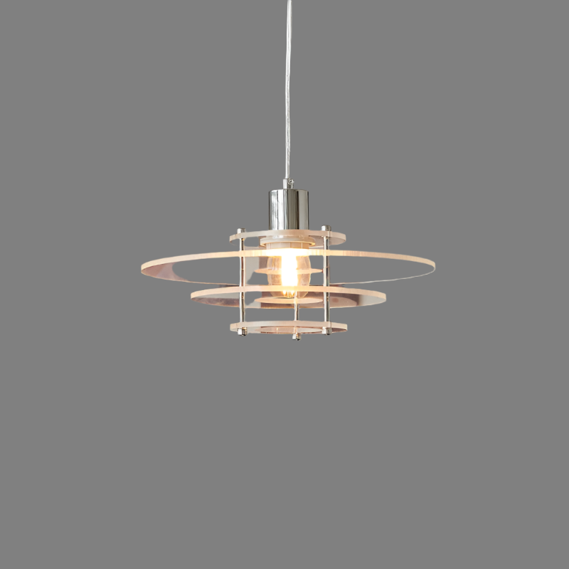 Luretta | Rote LED Pendellampe im Vintage-Look
