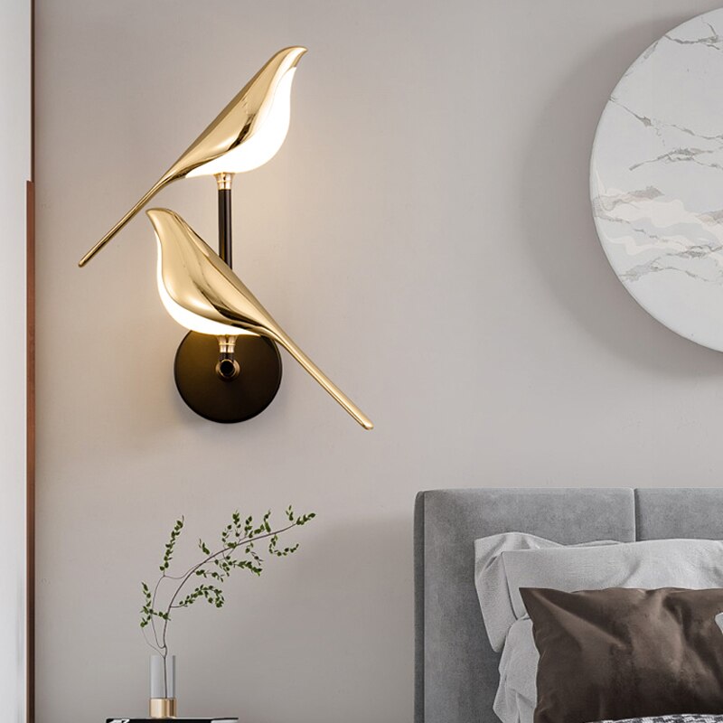 Mrbird | Moderne Wandleuchte In Form Von Vögeln