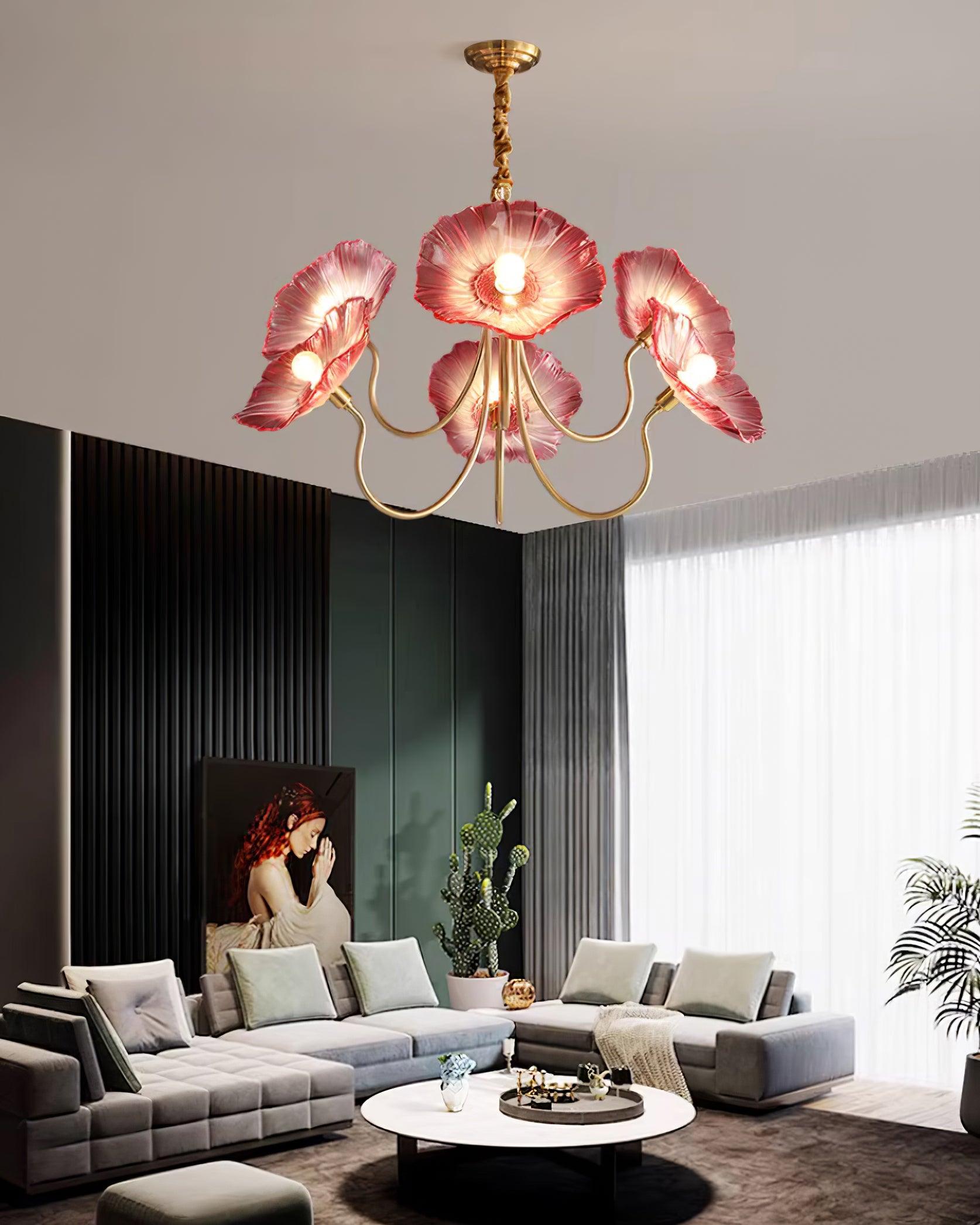 Rosalia – LED Deckenlampe in Blumenform