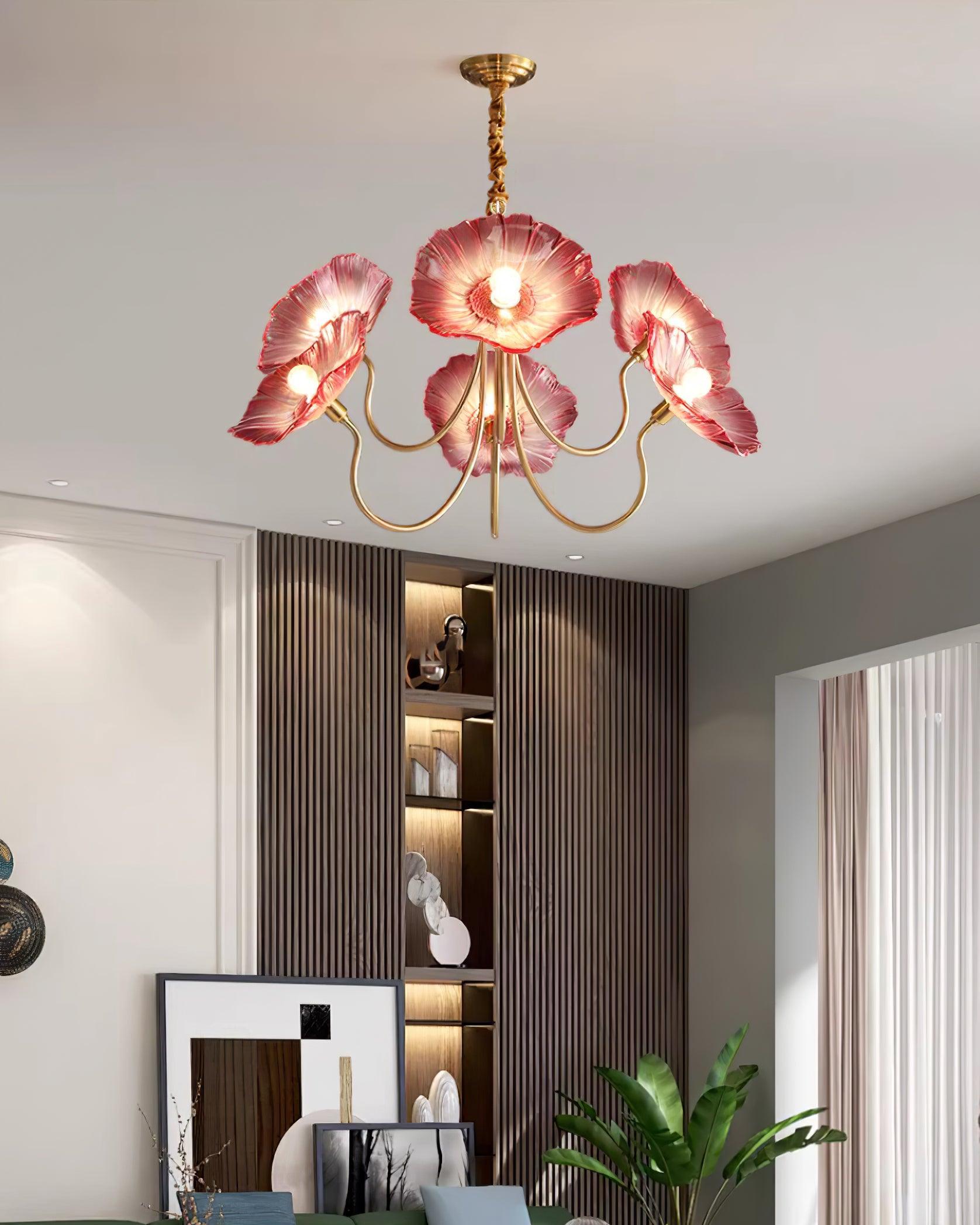 Rosalia – LED Deckenlampe in Blumenform