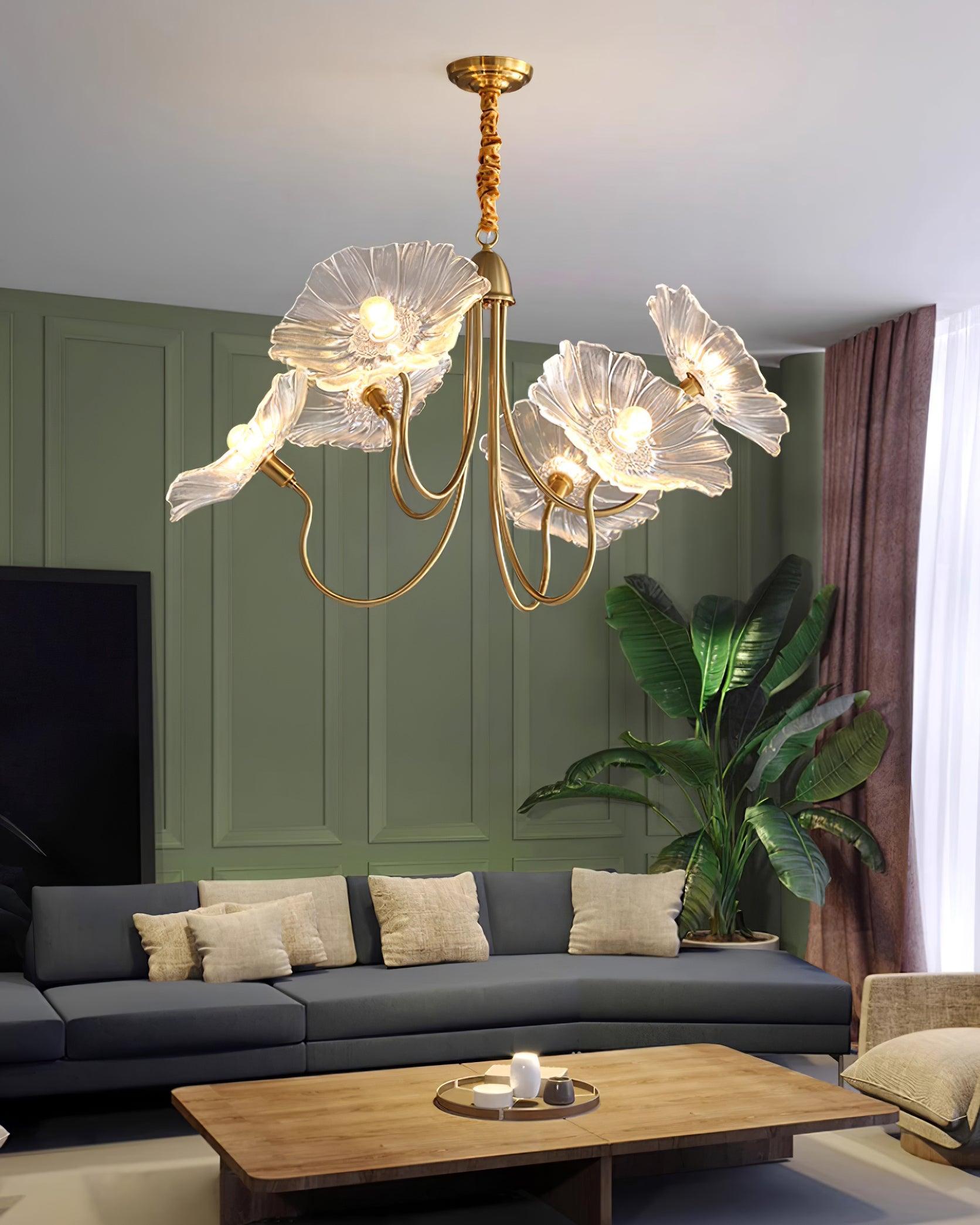 Rosalia – LED Deckenlampe in Blumenform