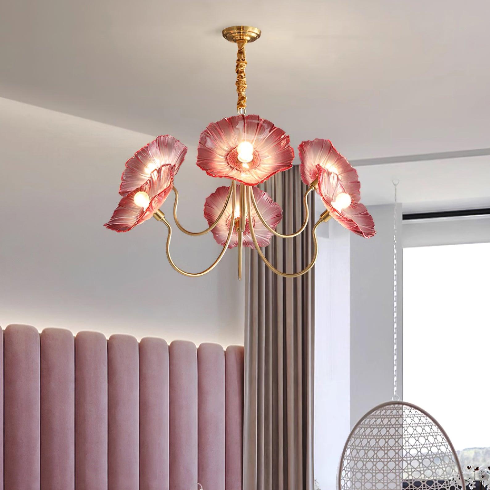 Rosalia – LED Deckenlampe in Blumenform