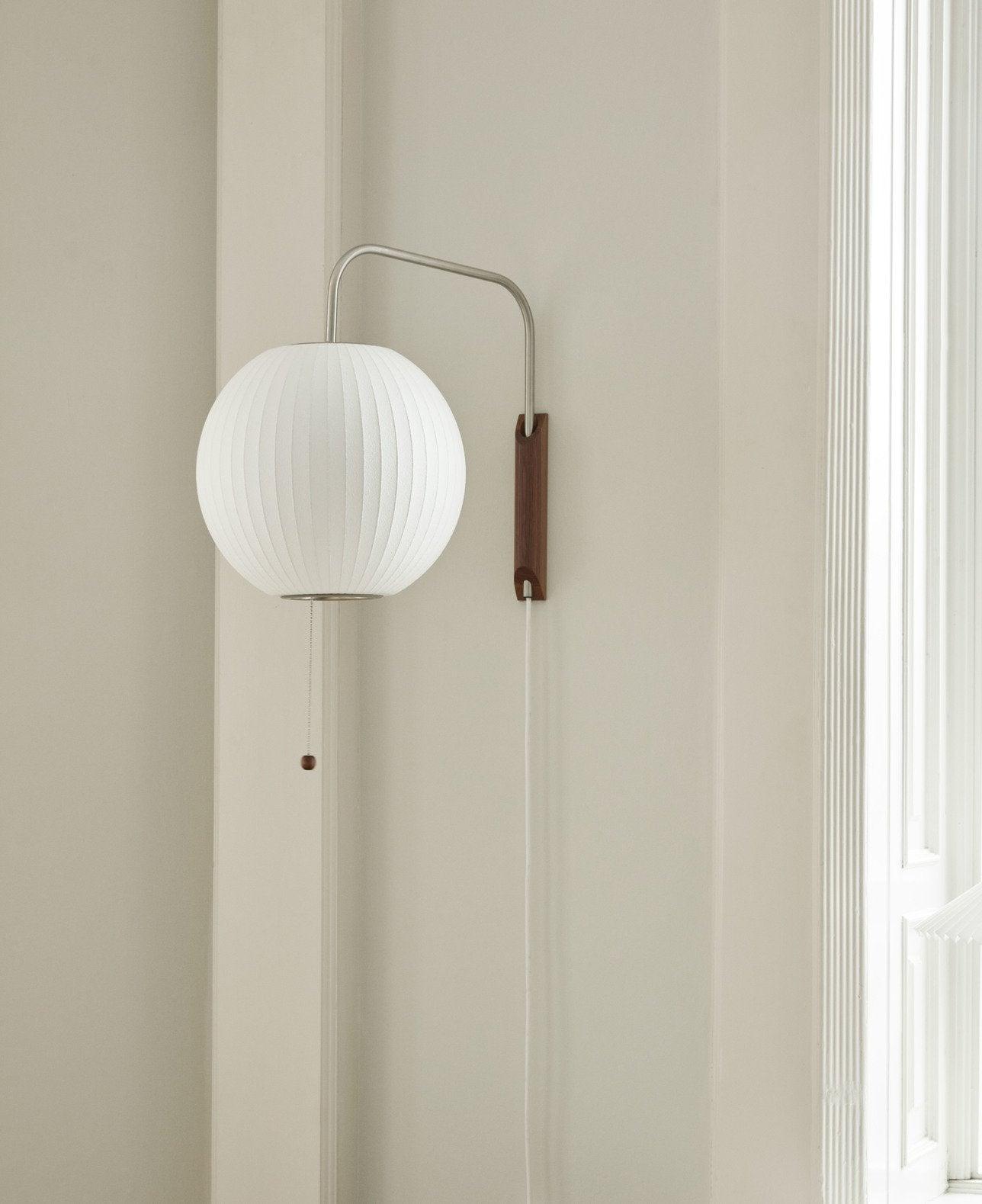 Eryvia | Stoff Oval Wandleuchte