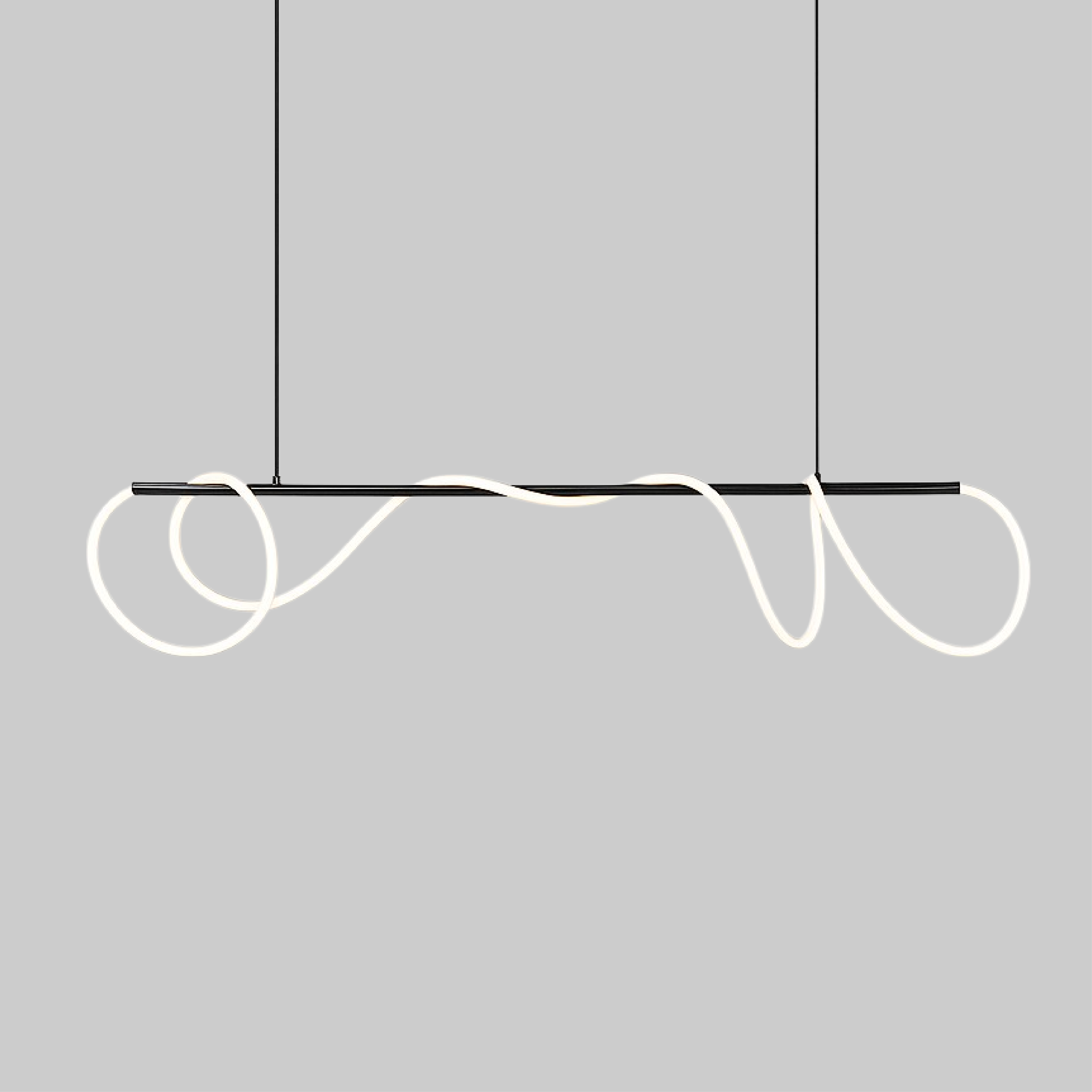 Lyvora | LED Deckenleuchte im Wellen-Design