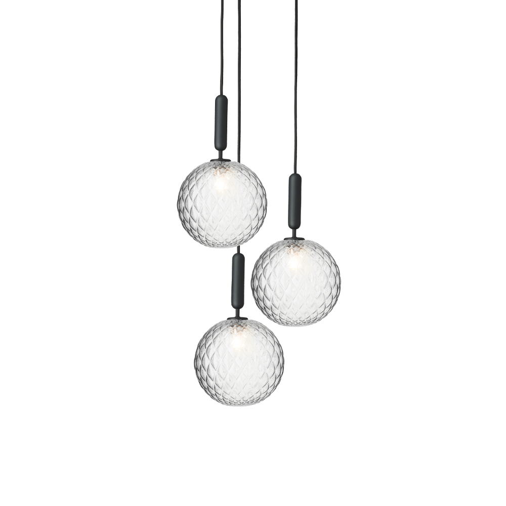 Lora | Moderne Glas-Hängelampe Kugelform Design