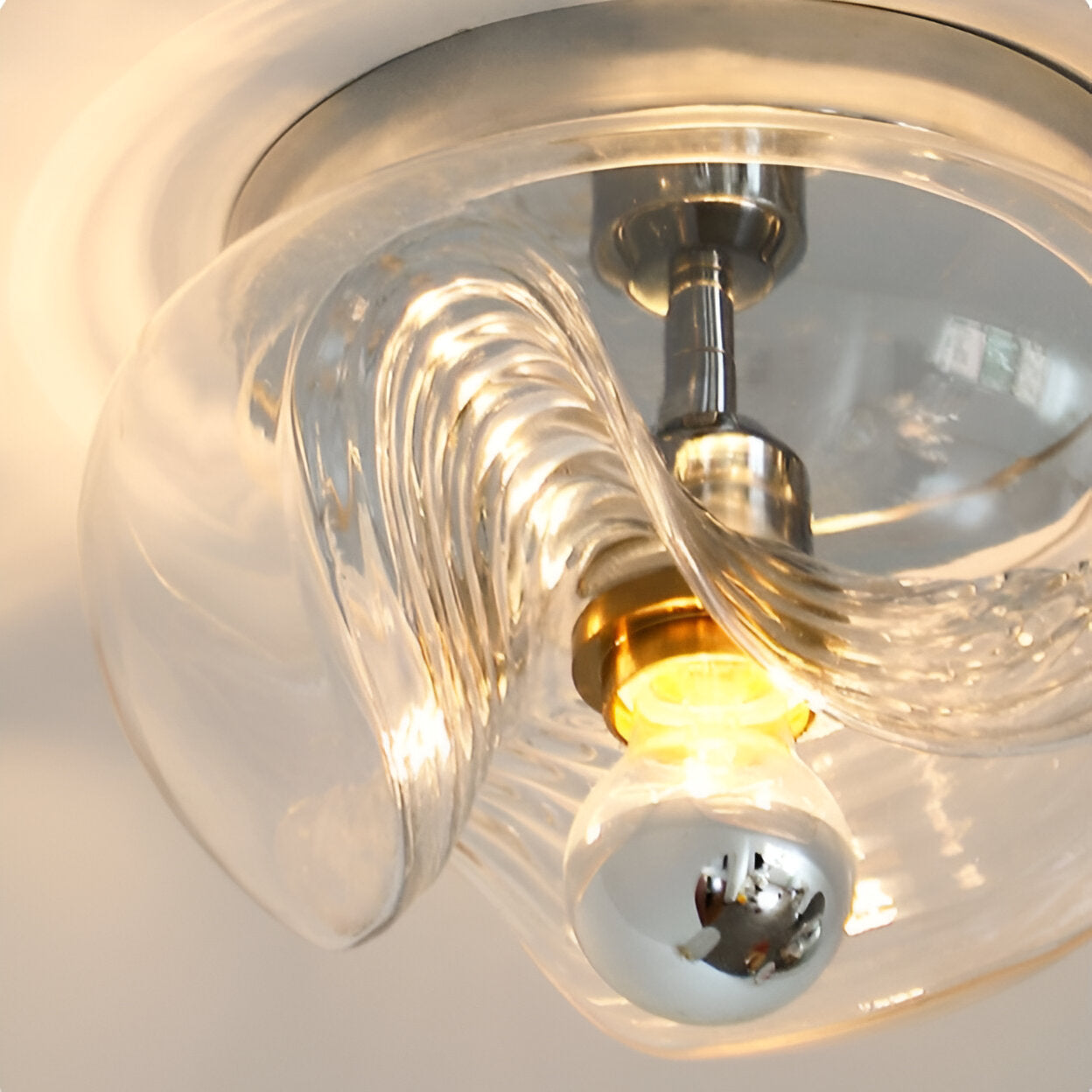 Lumière | Französische Vintage Bauhaus Deckenleuchte