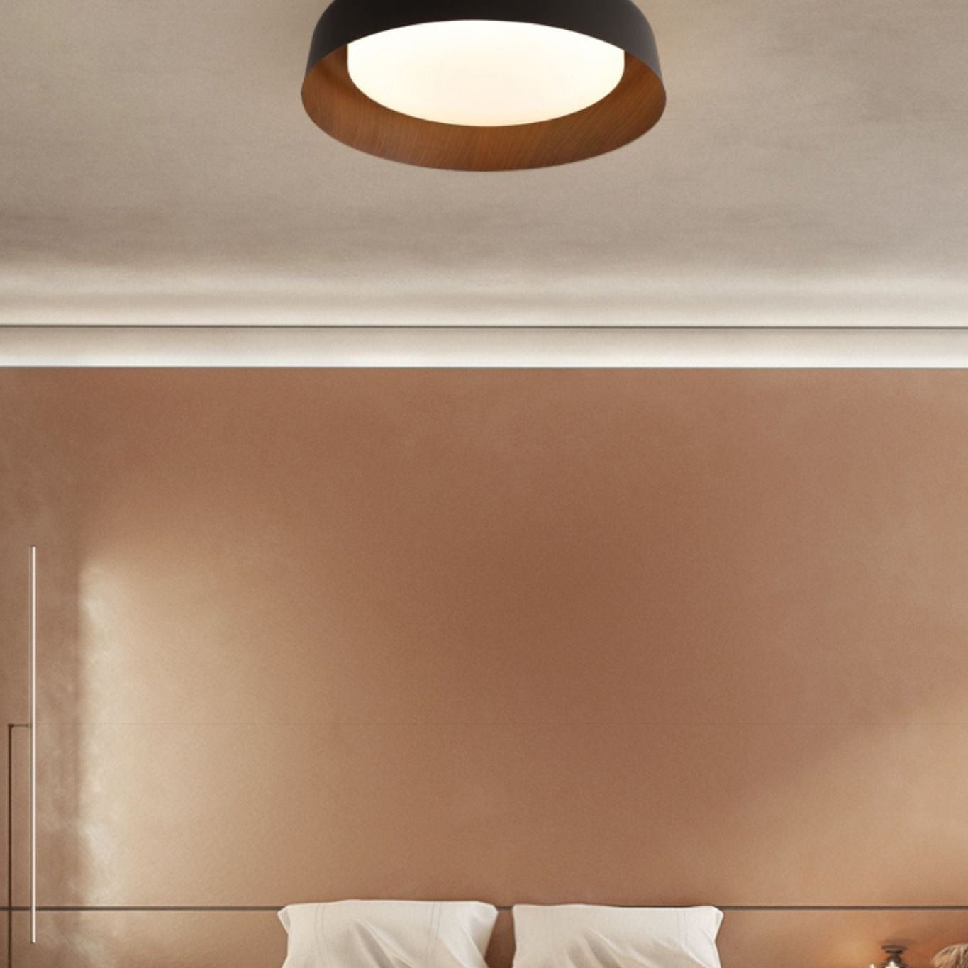 Wabi Sabi | Holzoptik LED Deckenleuchte
