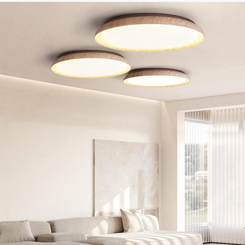 Travessa | Wabi Sabi Travertin LED Deckenleuchte