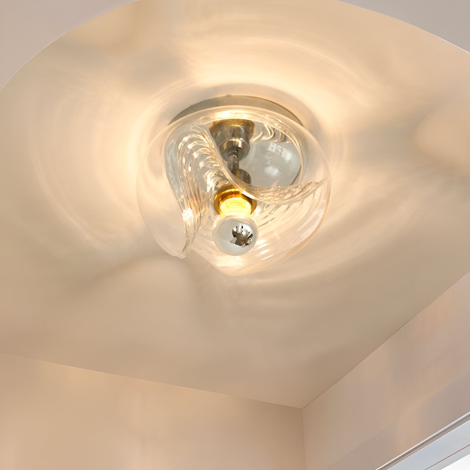 Lumière | Französische Vintage Bauhaus Deckenleuchte