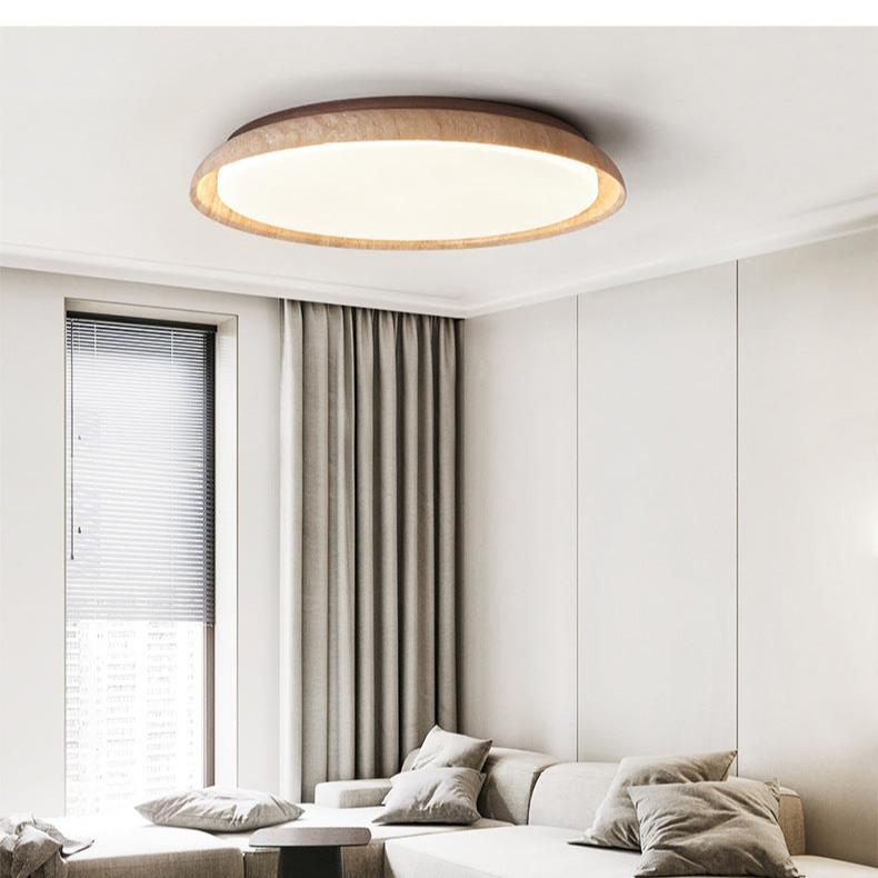 Travessa | Wabi Sabi Travertin LED Deckenleuchte