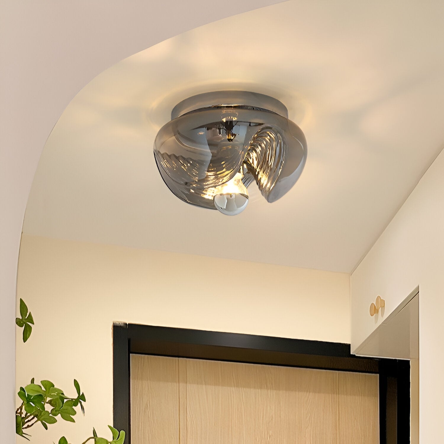 Lumière | Französische Vintage Bauhaus Deckenleuchte