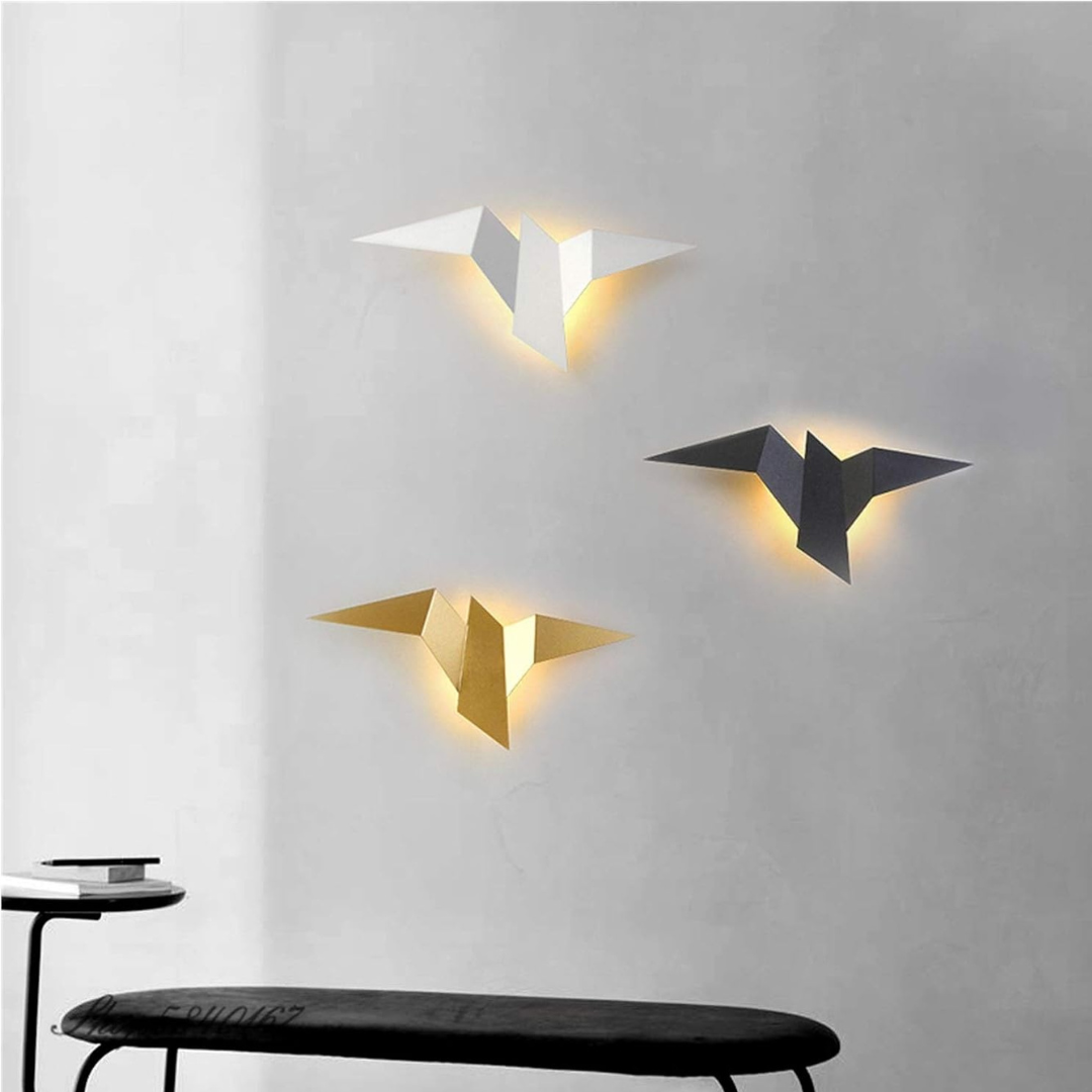Aviora | LED Wandleuchte in Vogel-Design