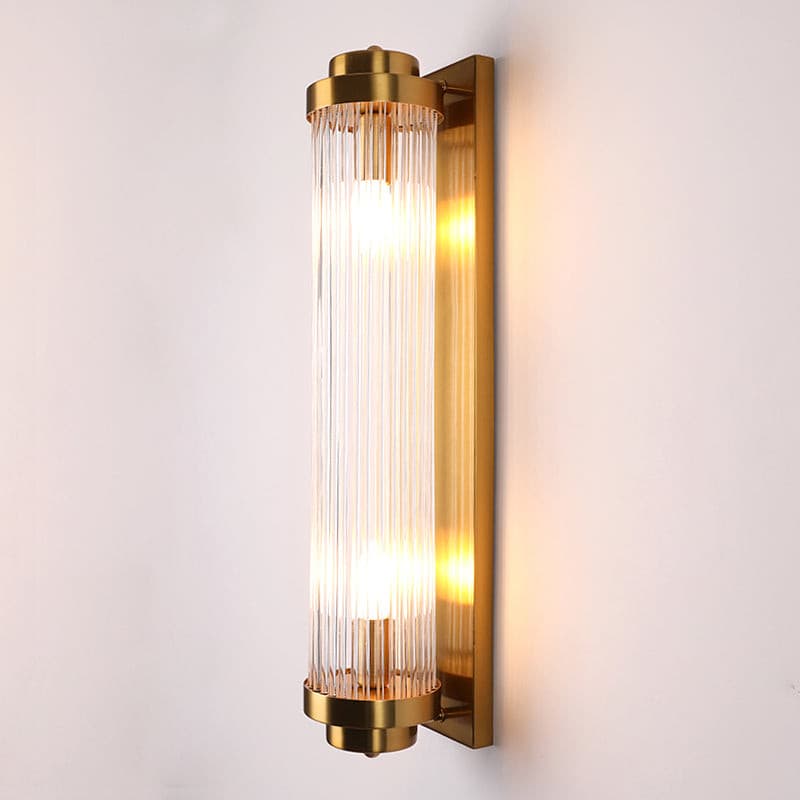 Retro | Glas LED Wandleuchte Vintage Stil