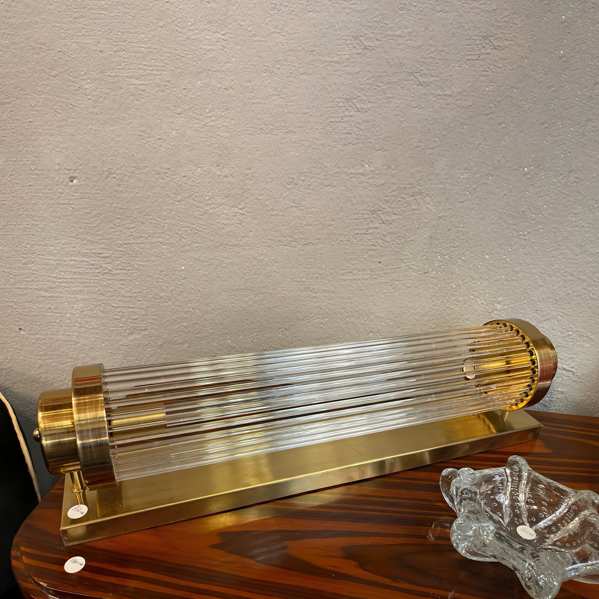 Retro | Glas LED Wandleuchte Vintage Stil