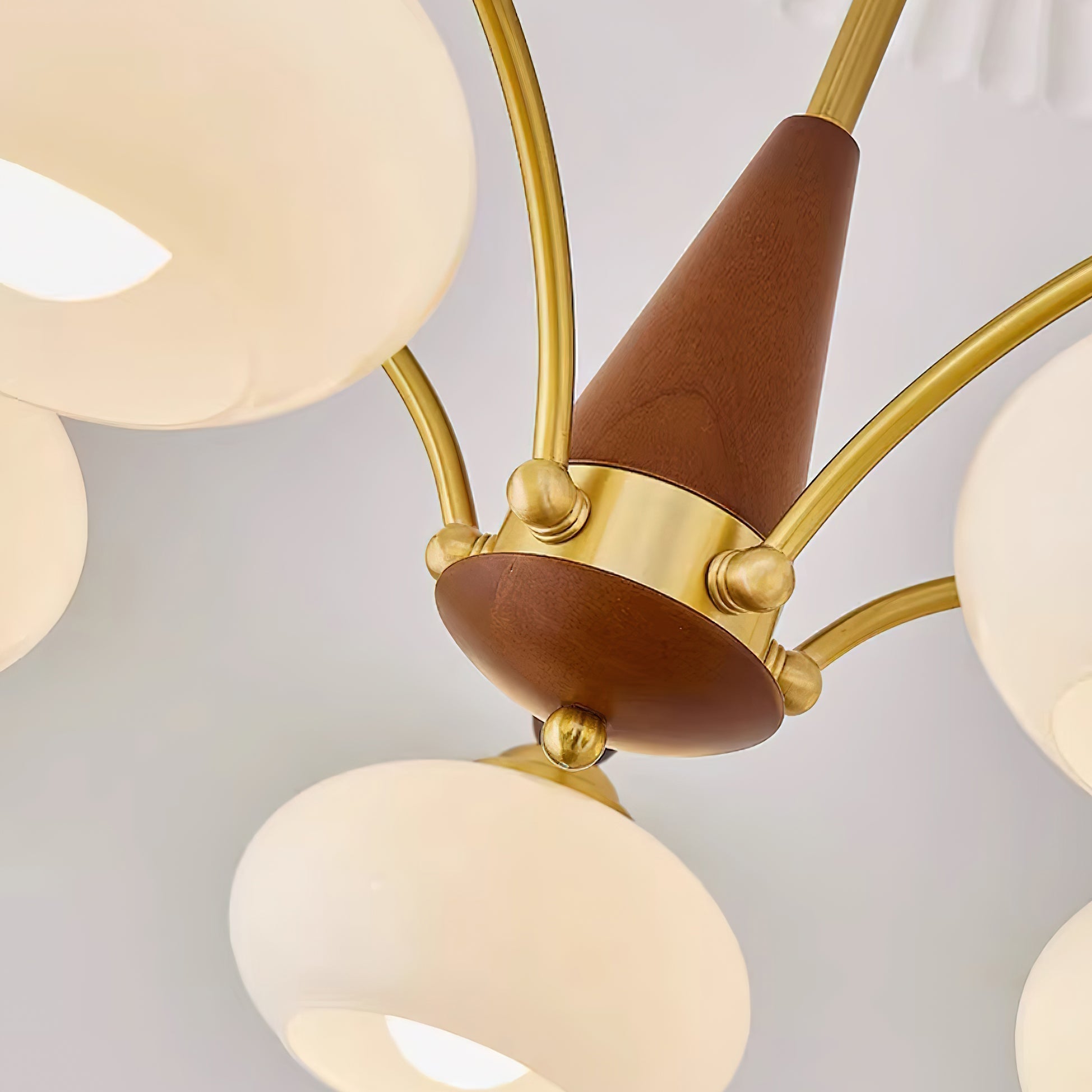 Clavira | Vintage-Deckenleuchte mit Opalglas
