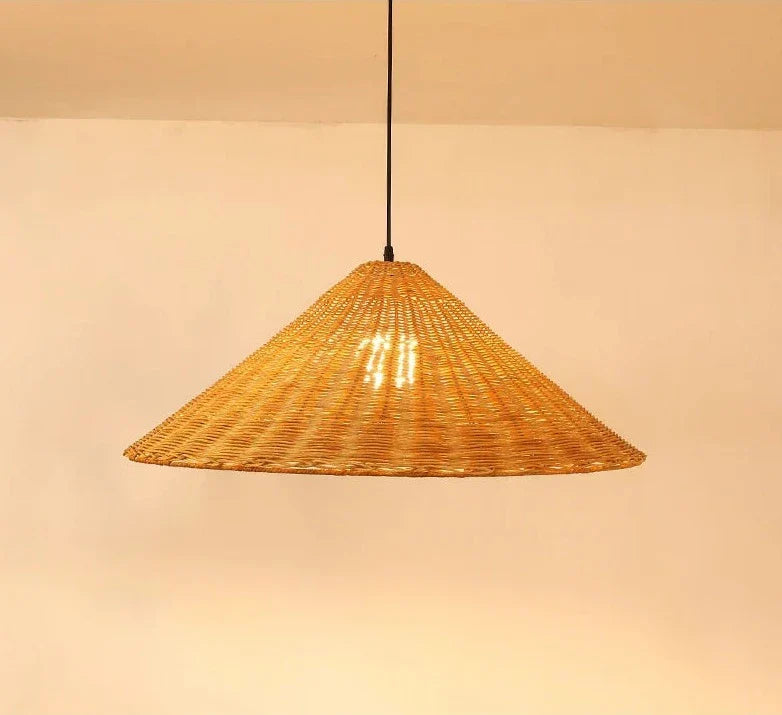 Ravena | Pendelleuchte im Rattandesign