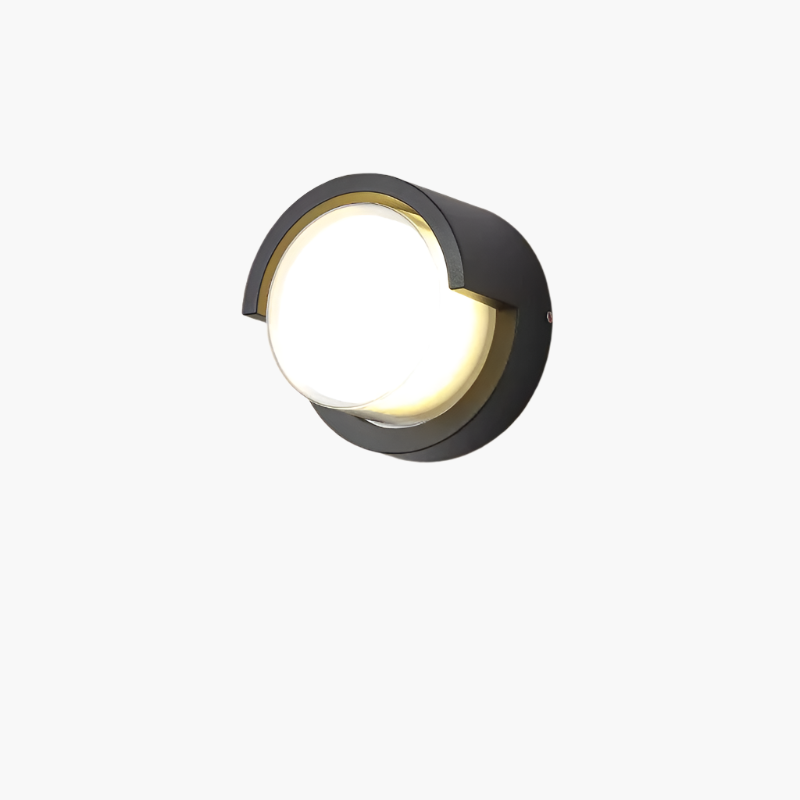 Lunaris | Moderne LED-Außenwandleuchte