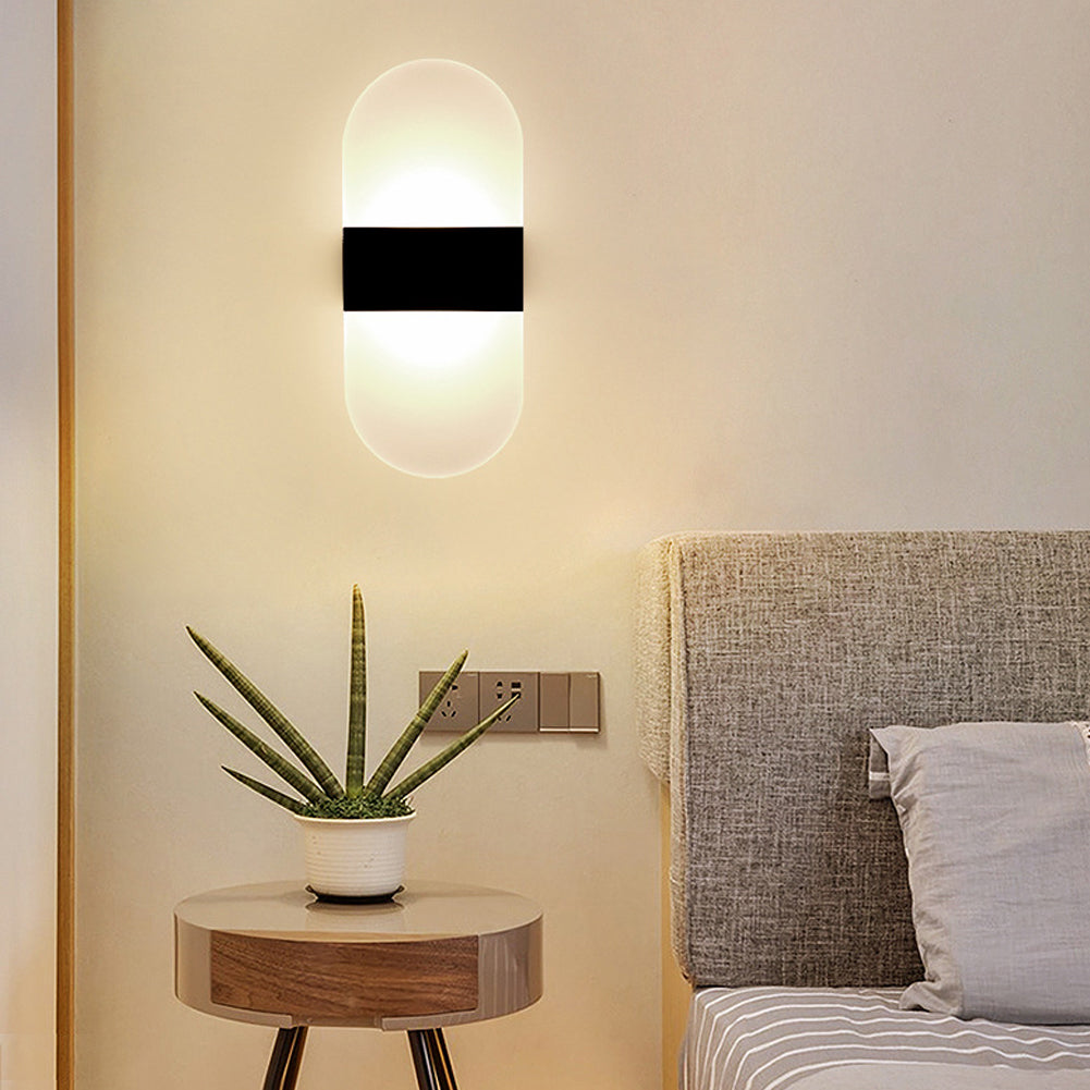 Zeyora | Rechteckige LED Wandleuchte