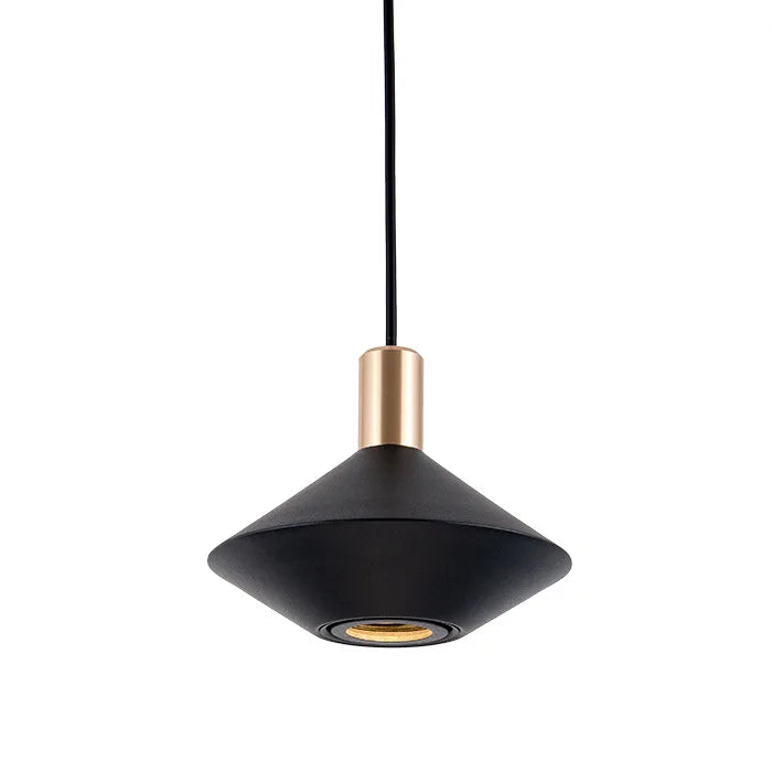Italia | Minimalistische LED Pendelleuchte Modern Schwarz