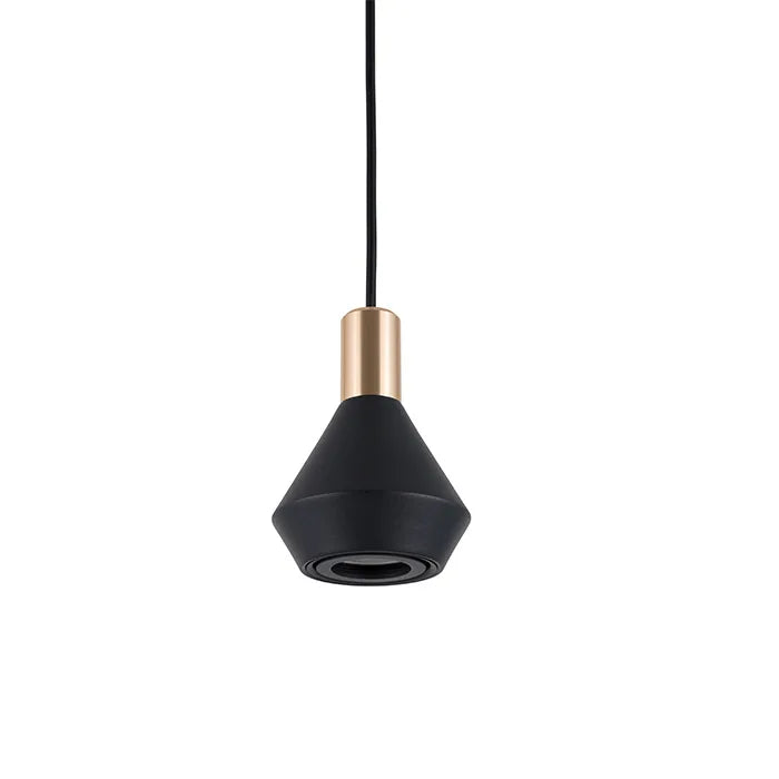 Italia | Minimalistische LED Pendelleuchte Modern Schwarz