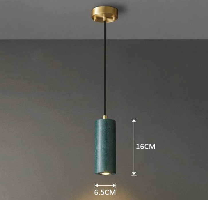 MarmoLine | LED Pendelleuchte Hängelampe aus Marmor