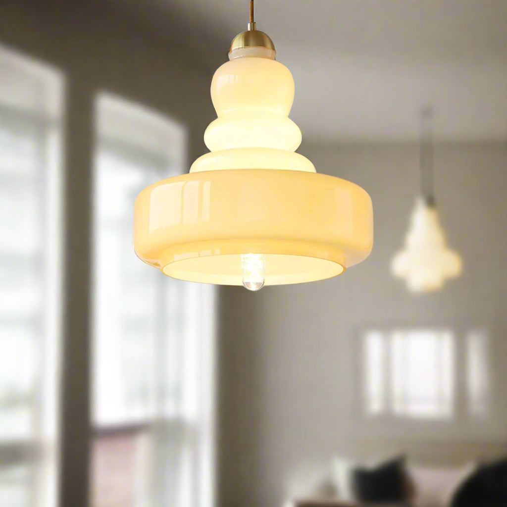 Mira | Vintage Glas-Hängelampe