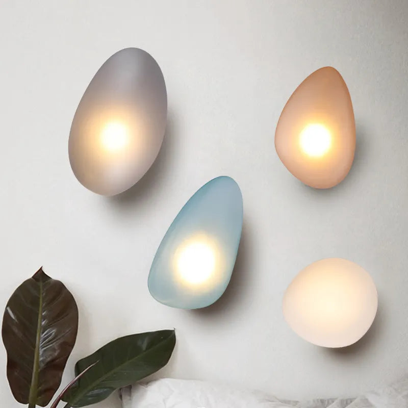 Coloria | Bunte Glas LED Wandleuchte Vintage