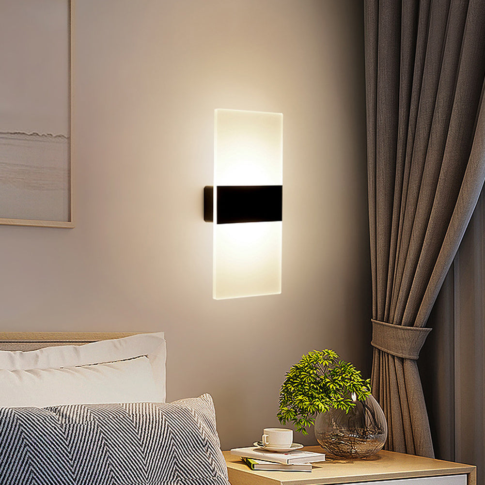 Zeyora | Rechteckige LED Wandleuchte