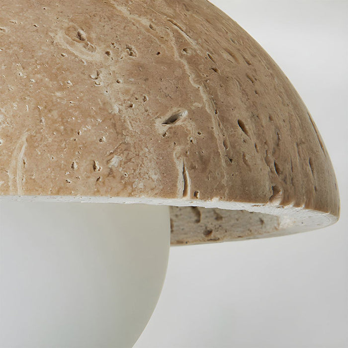Boho | Travertin Naturstein LED Wandleuchte