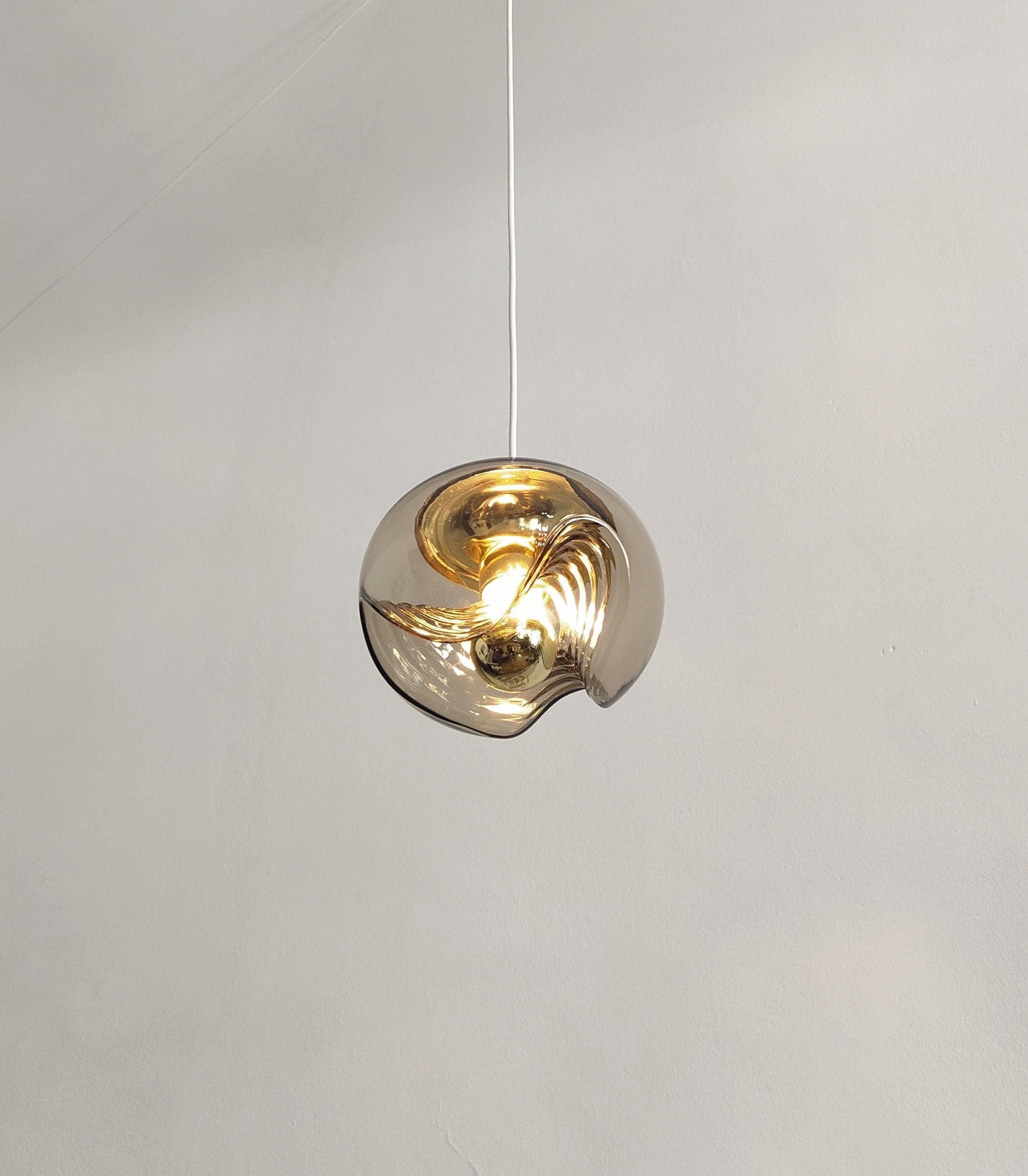 Alviera | Glas Pendelleuchte mit Skulpturform