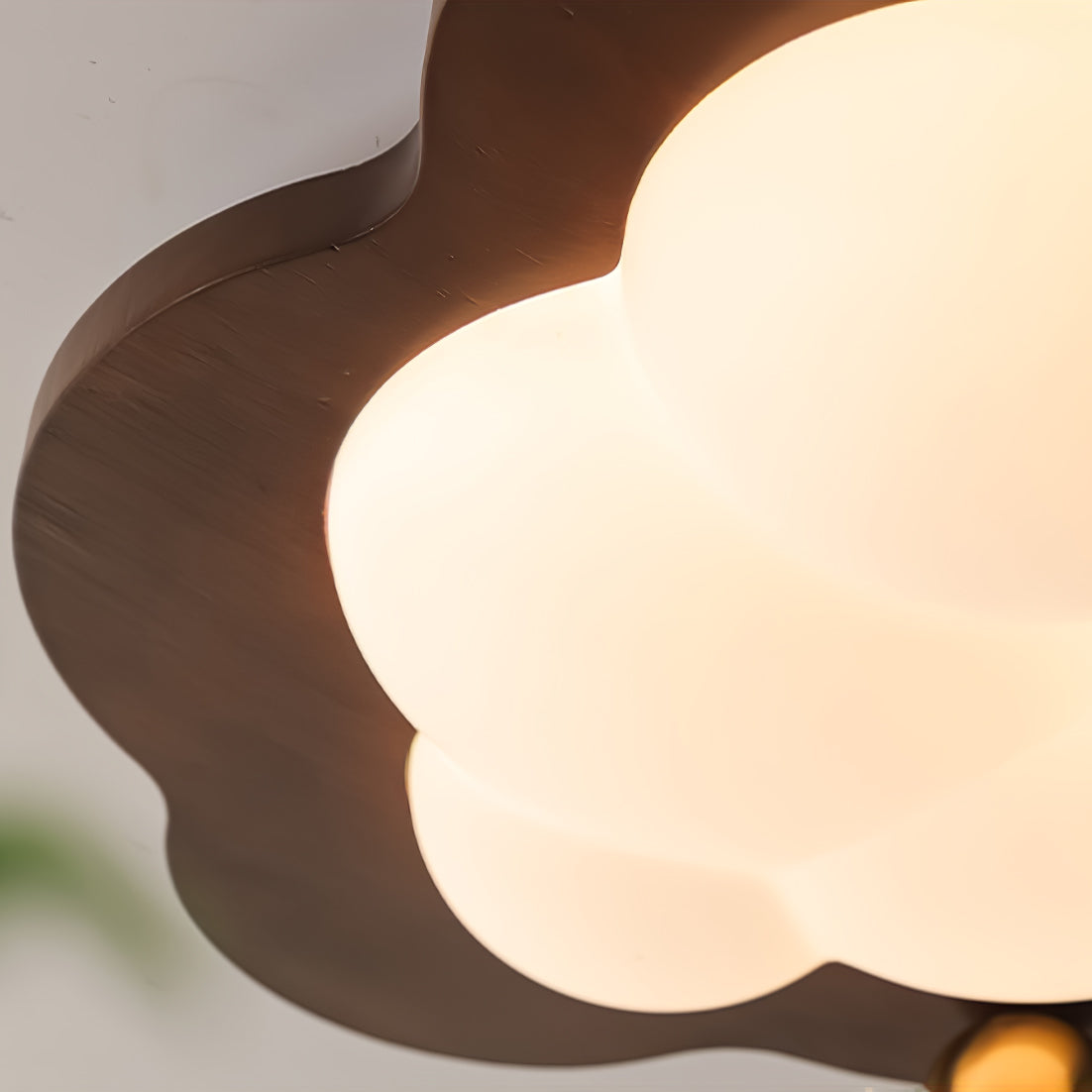 Loft | Holz LED Deckenleuchte