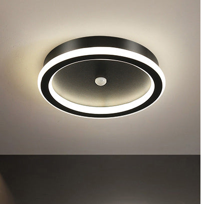 Zerian | Quadrat Deckenleuchte mit LED-Rahmen