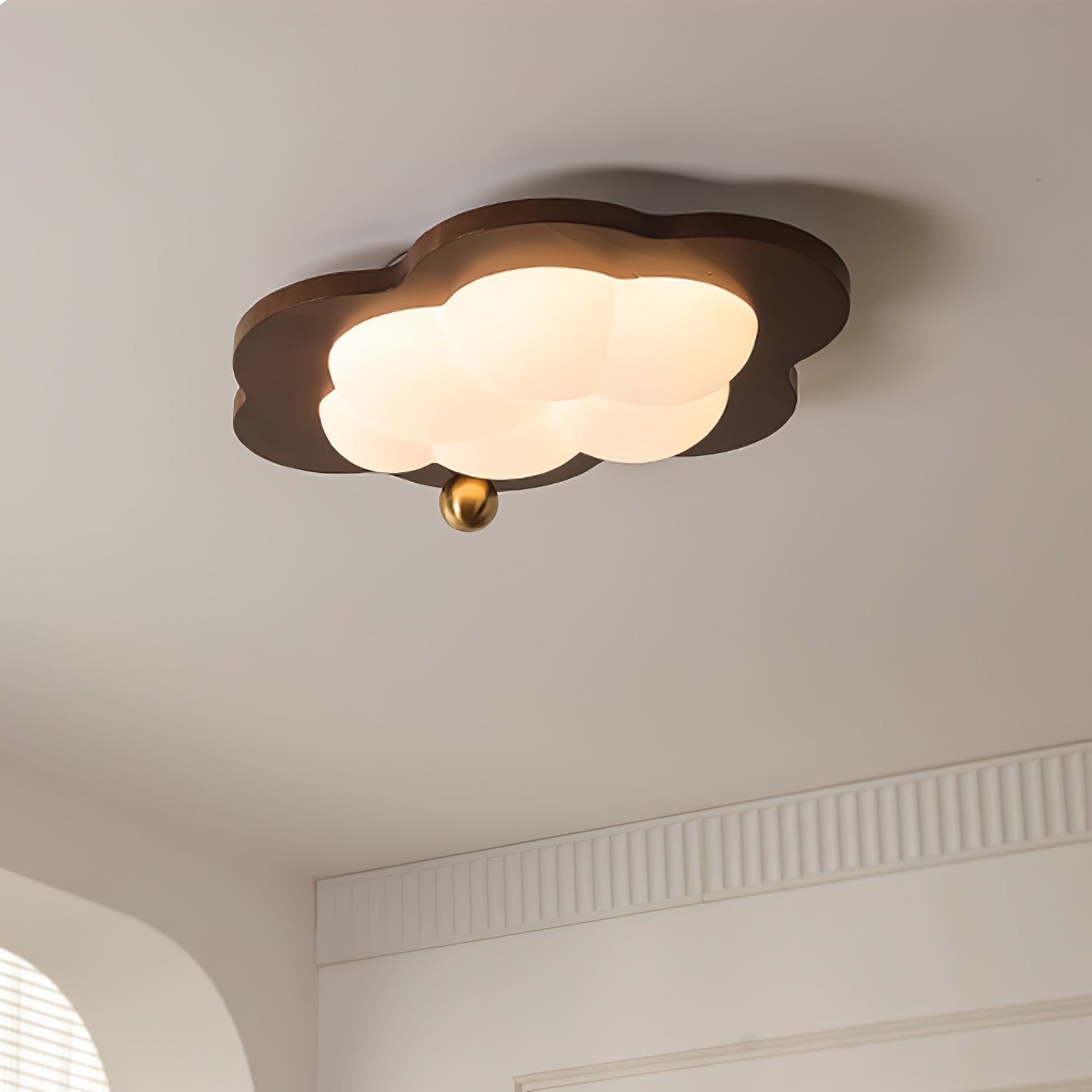 Loft | Holz LED Deckenleuchte