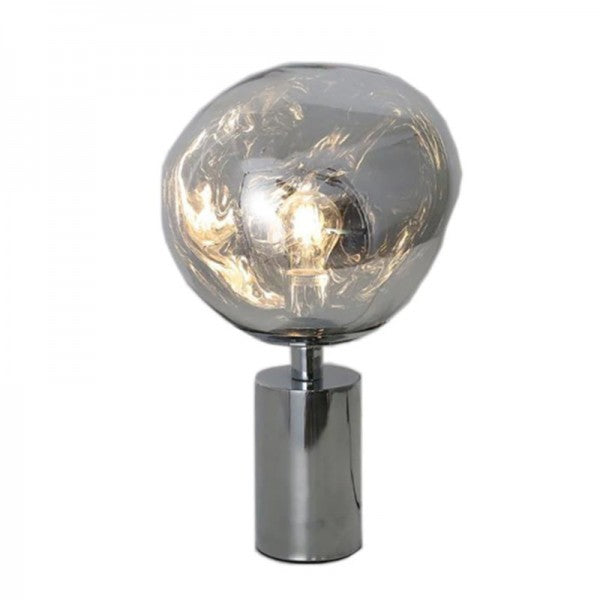 Alviana | Kugel Tischlampe mit Glanzoptik