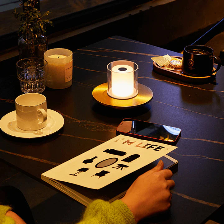 Orvian | Zylinder LED Tischleuchte