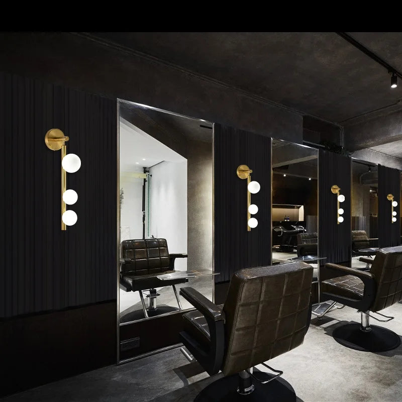 Sona | Glas-Kugel Design LED Wandlampe Modern
