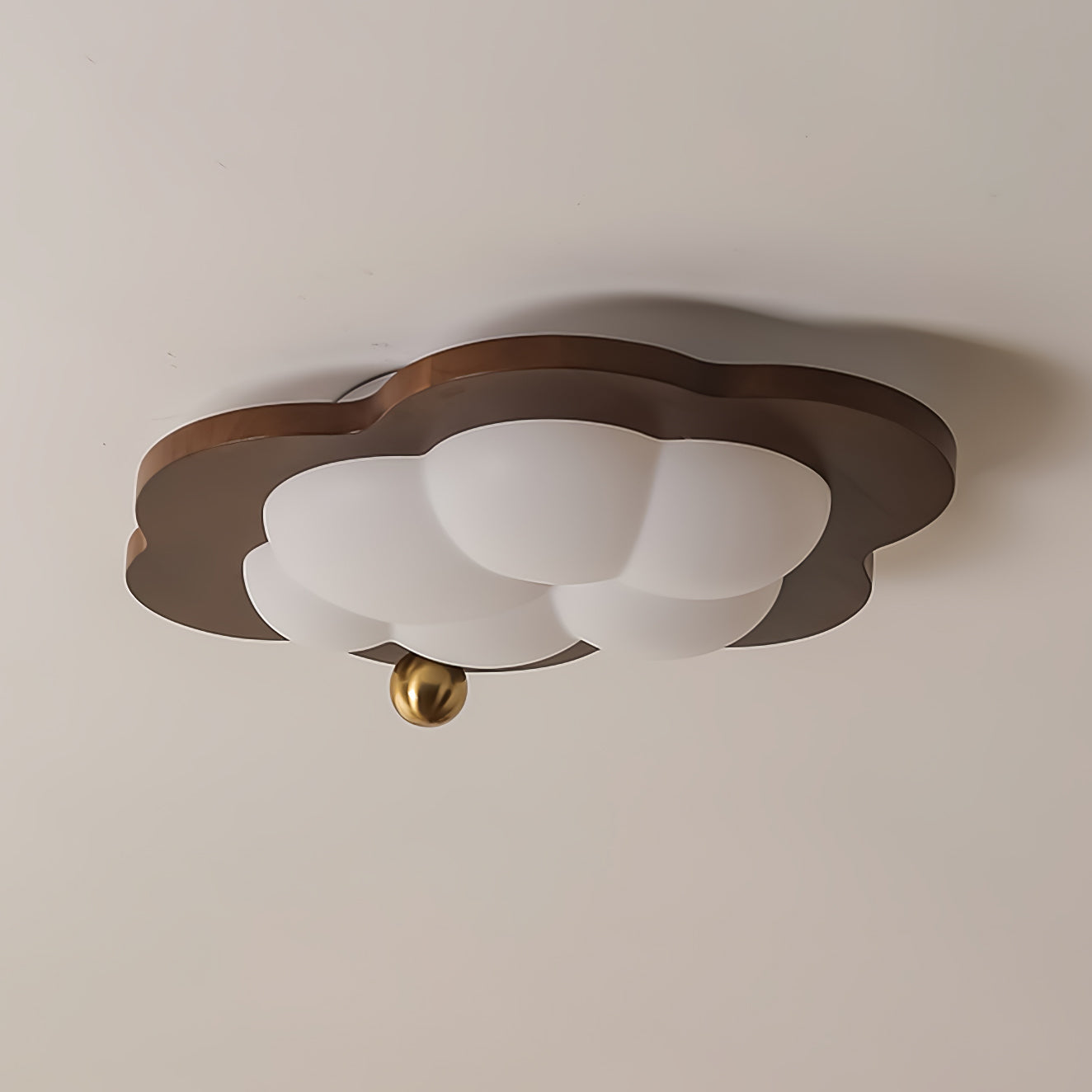 Loft | Holz LED Deckenleuchte