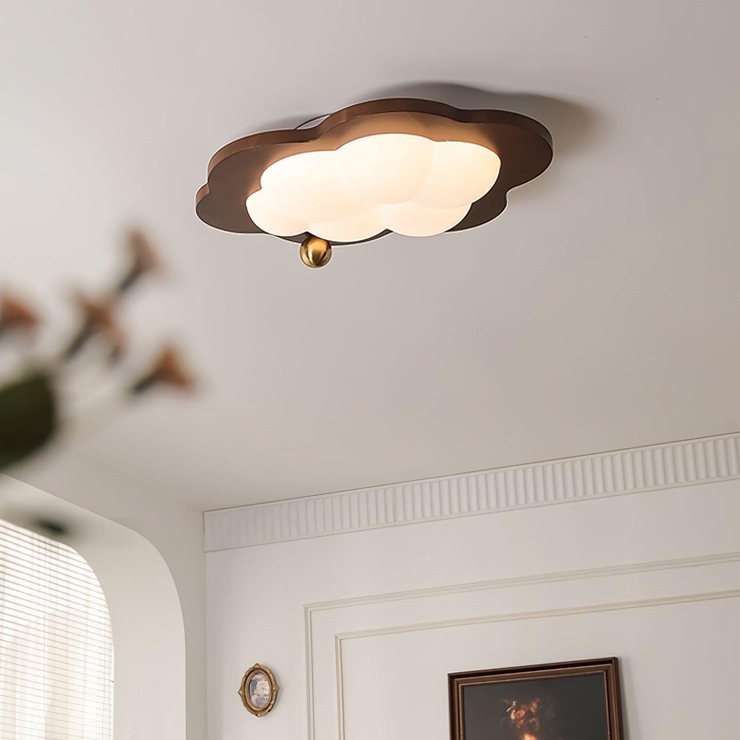 Loft | Holz LED Deckenleuchte