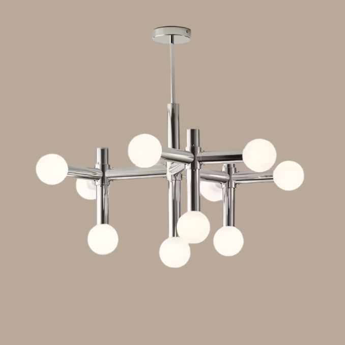 Zerano – Moderne LED Deckenleuchte mit Kugelglas
