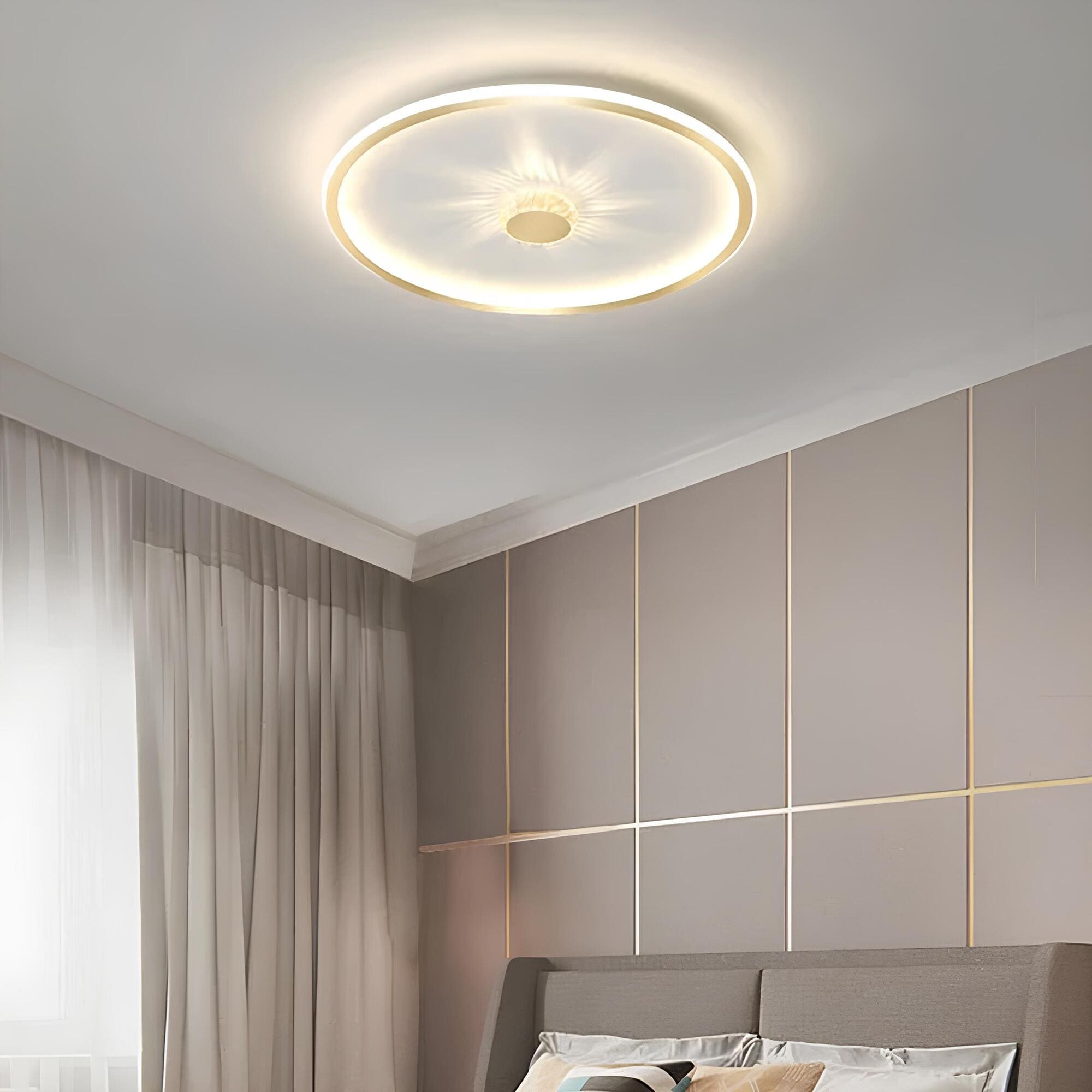 LED Deckenlampe | Dimmbar Schlafzimmer Wohnzimmer