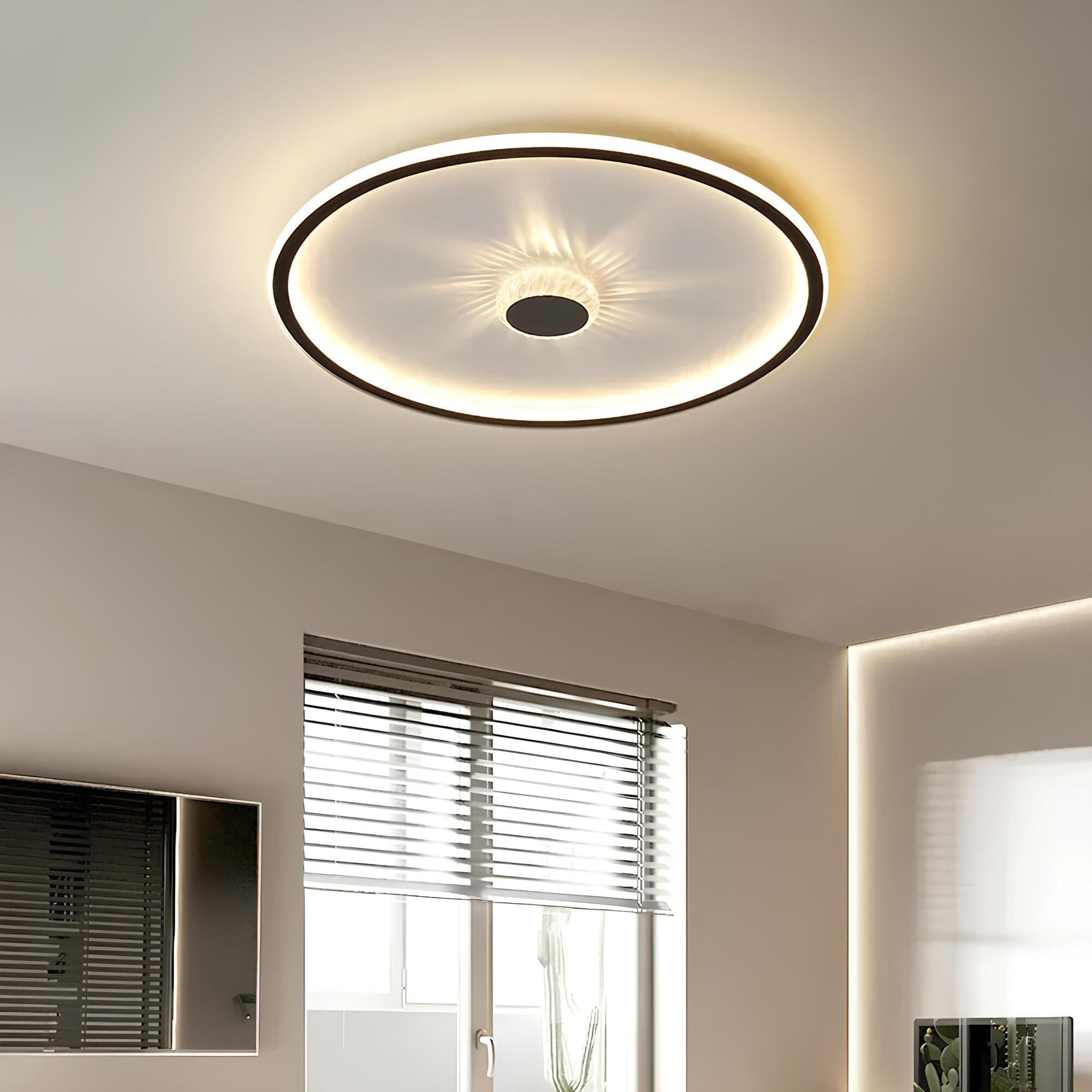 LED Deckenlampe | Dimmbar Schlafzimmer Wohnzimmer