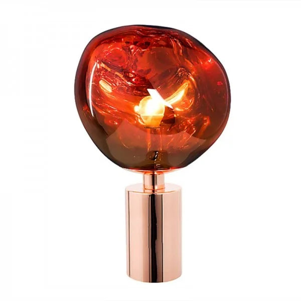 Alviana | Kugel Tischlampe mit Glanzoptik