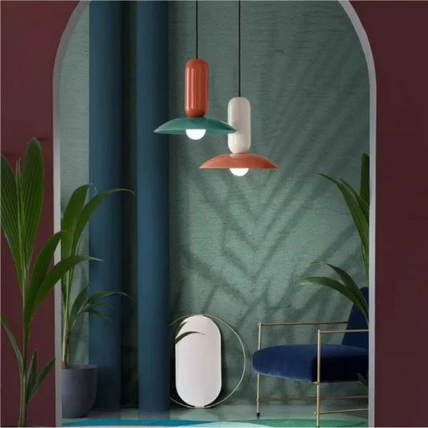 Halo | Pendelleuchte im Retro-Design