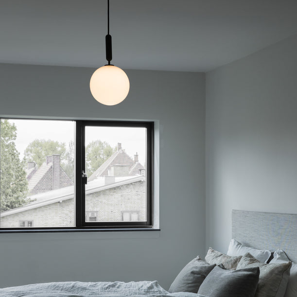 Lora | Moderne Glas-Hängelampe Kugelform Design